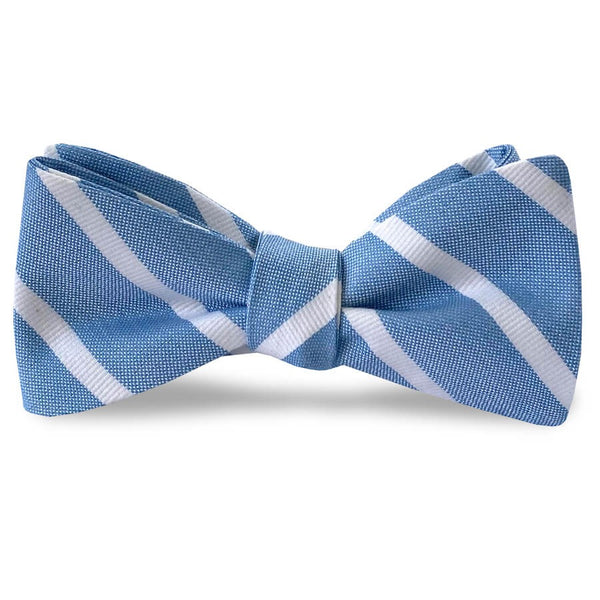 Bird Dog Bay Clooney Bow Tie In Blue/White
