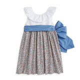 Bella Bliss Lily Dress In Pearl Garden