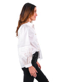 Emily McCarthy Cotton Poplin Oxford in White
