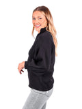 Emily McCarthy Knit Lolli Sweater in Black