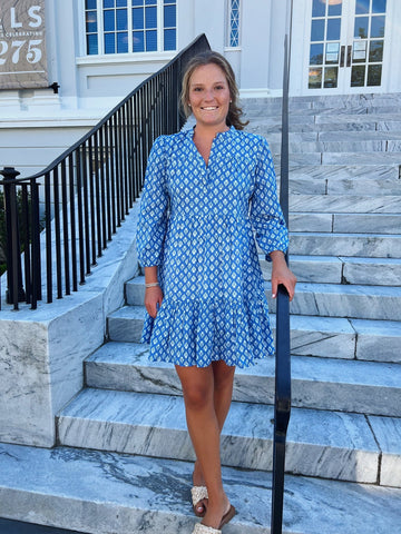 Madison Mathews Folly Mini Dress In Very Peri