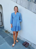 Madison Mathews Folly Mini Dress In Very Peri
