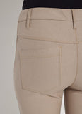 Lysse Coated Denim Straight Leg in Soft Clay