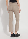 Lysse Coated Denim Straight Leg in Soft Clay