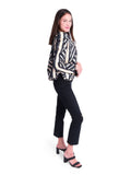 Emily McCarthy Ava Jacket In Plaid Noir