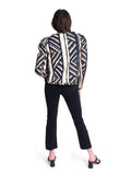 Emily McCarthy Ava Jacket In Plaid Noir