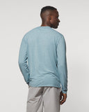 Johnnie-O The Course Performance Long Sleeve T-Shirt In Baltic