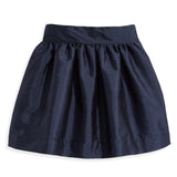 Bella Bliss Party Skirt in Navy Taffeta