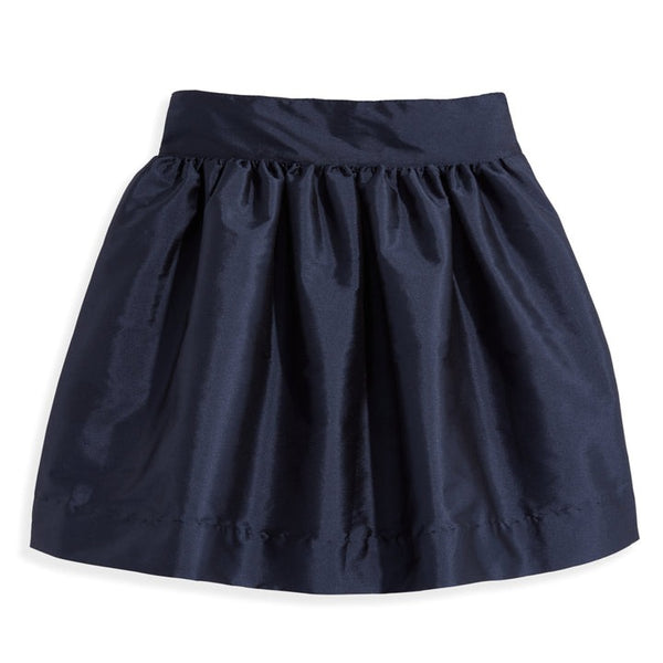 Bella Bliss Party Skirt in Navy Taffeta