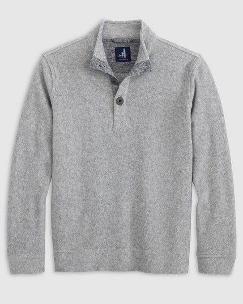 Johnnie-O Brevard Jr Sweater In Light Gray