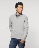 Johnnie-O Brevard Sweater In Light Gray