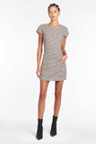 Amanda Uprichard Felice Dress In Houndstooth