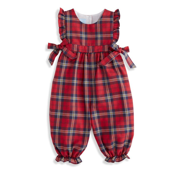 Bella Bliss Berkley Overall in Riley Tartan