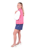 Emily McCarthy Poppy Pullover Vest in Pink Pop