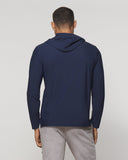 Johnnie-O  Maxwel Performance T-Shirt Hoodie In Navy