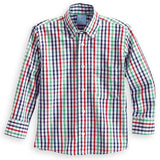 Bella Bliss Button-down Shirt In Reagan Plaid